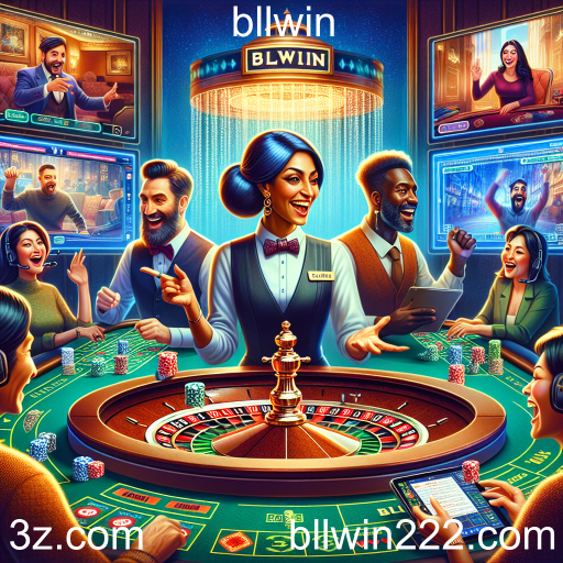 Experiência Imersiva de Jogos: Cassino ao Vivo no Bllwin
